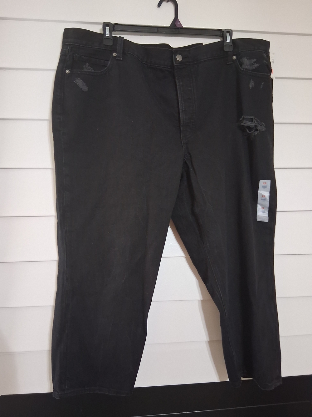 Old Navy Black Straight Leg Jeans